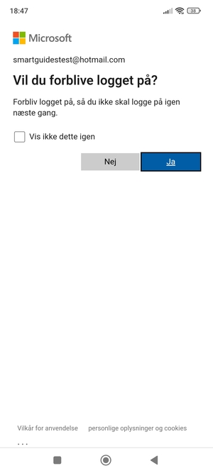 Vælg din foretrukne mulighed