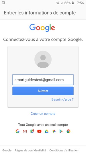 Sélectionnez Suivant