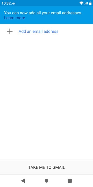 Select Add an email address