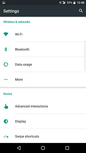 Select Wi-Fi