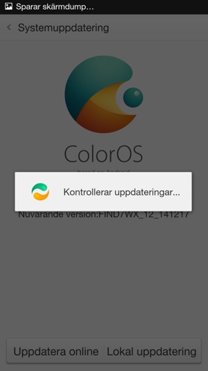 Vänta på att sökningen avslutas
