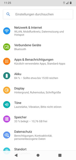 Wählen Sie Netzwerk & Internet