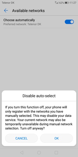 Select OK