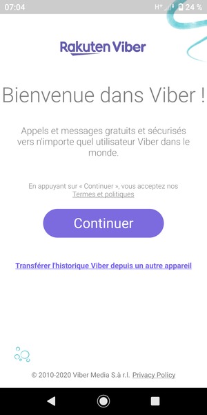 Votre appli est prête à l'emploi