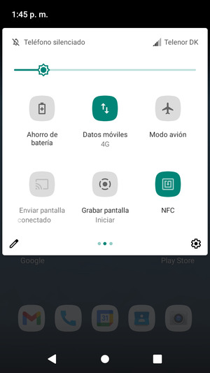 Seleccione Ahorro de batería