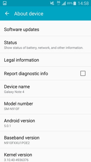 Select Software updates