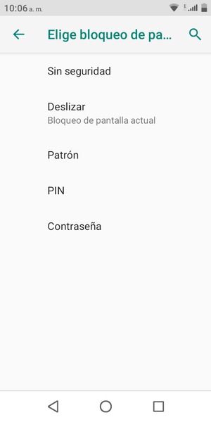 Seleccione Patrón