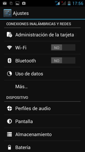 Seleccione Más...