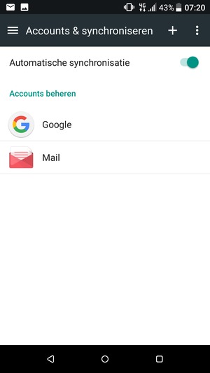 Selecteer Google