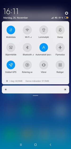 Slå av Dobbel GPS
