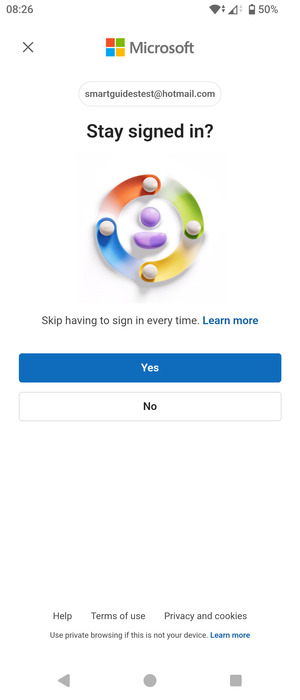 Select your preferred option