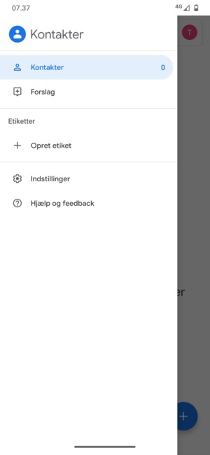 Vælg Indstillinger