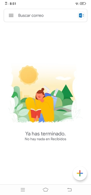 Su Hotmail está listo para usar