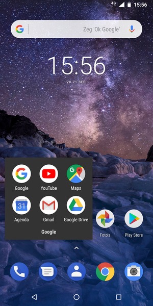 Selecteer Gmail
