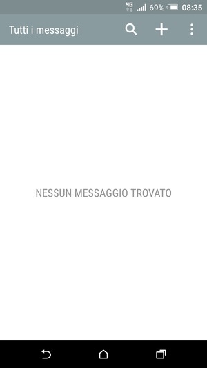 Seleziona il tasto Menu