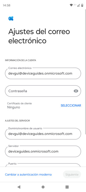 Introduzca su contraseña