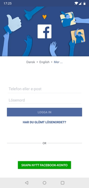 Din app är redo att användas