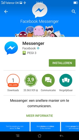 Selecteer INSTALLEREN