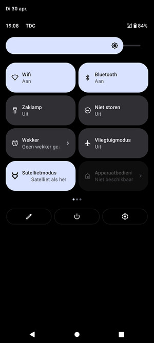 Schakel Wifi en Bluetooth uit