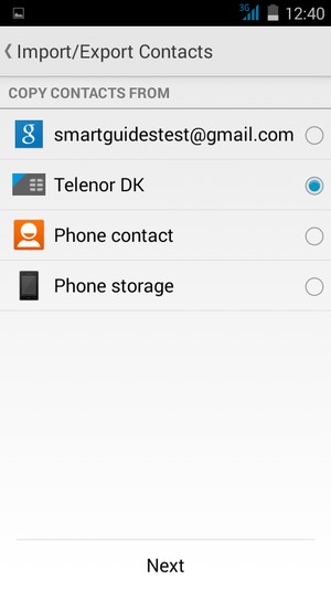 Select Public and Next
