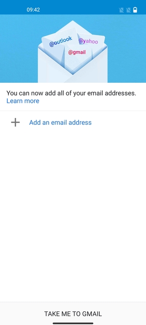 Select Add an email address