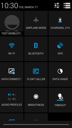 Turn off WI-FI and BLUETOOTH