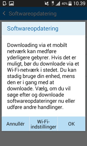 Vælg OK