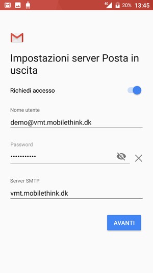 Disattiva Richiedi accesso