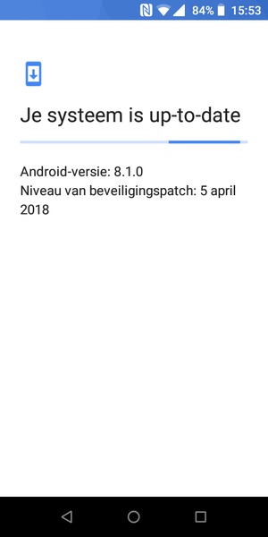 Wacht tot de zoekopdracht beëindigd is