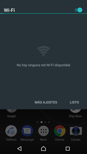 Desactive Wi-Fi