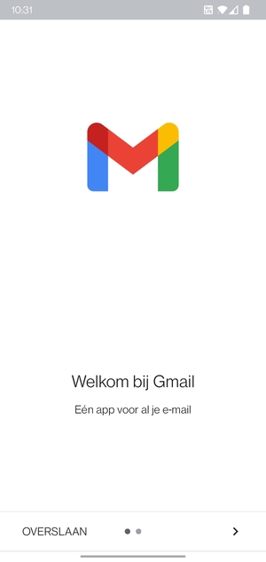 Selecteer VOLGENDE