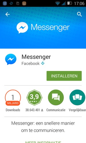 Selecteer INSTALLEREN