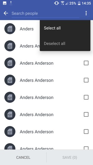 Select Select all
