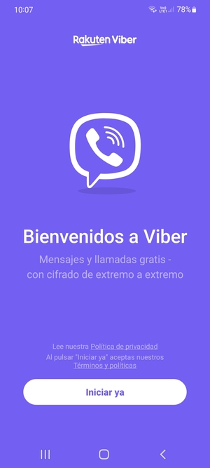 Su aplicación está lista para usar