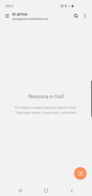 Il tuo account è pronto per l'uso