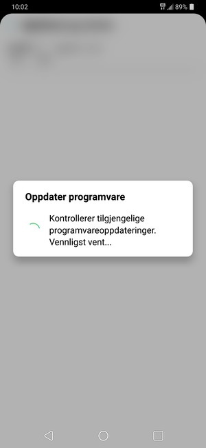 Vent til søket er ferdig