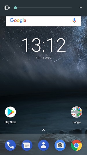Continue to press for vibration mode, which is approved with a short vibration