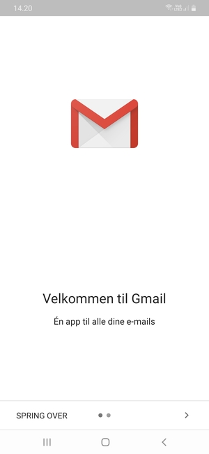 Vælg NÆSTE