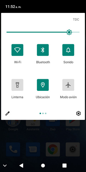 Desactive Wi-Fi y Bluetooth