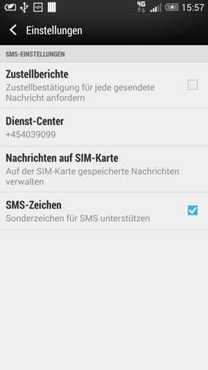 Wählen Sie Dienst-Center