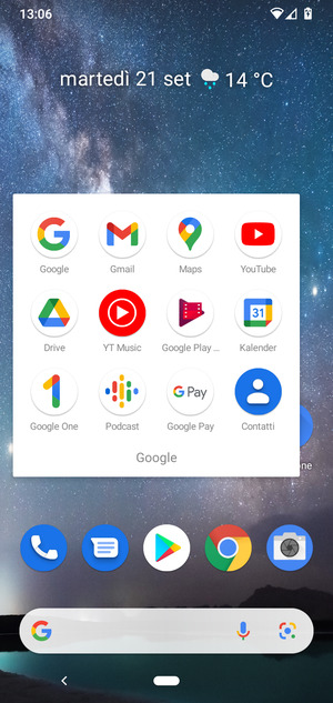 Seleziona Gmail