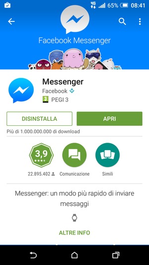 Seleziona APRI