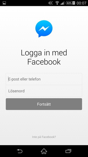 Din app är redo att användas