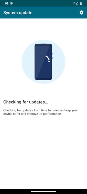Wait for the search to finish