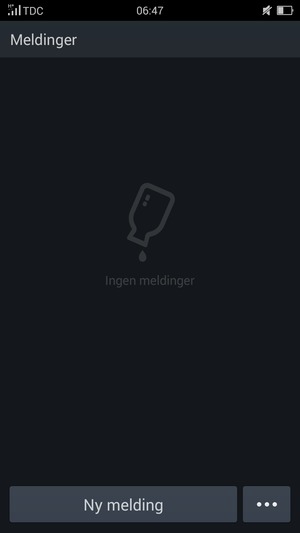 Velg menyknappen