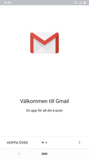 Välj NÄSTA