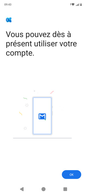 Sélectionnez OK