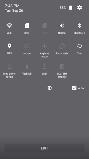 Turn off Wi-Fi and Bluetooth