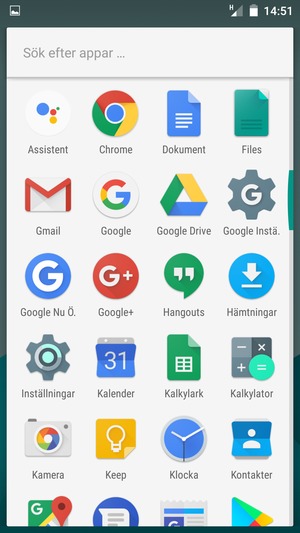 Välj Kontakter