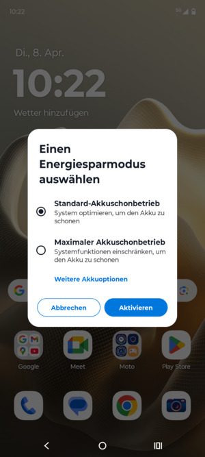 Wählen Sie Aktivieren